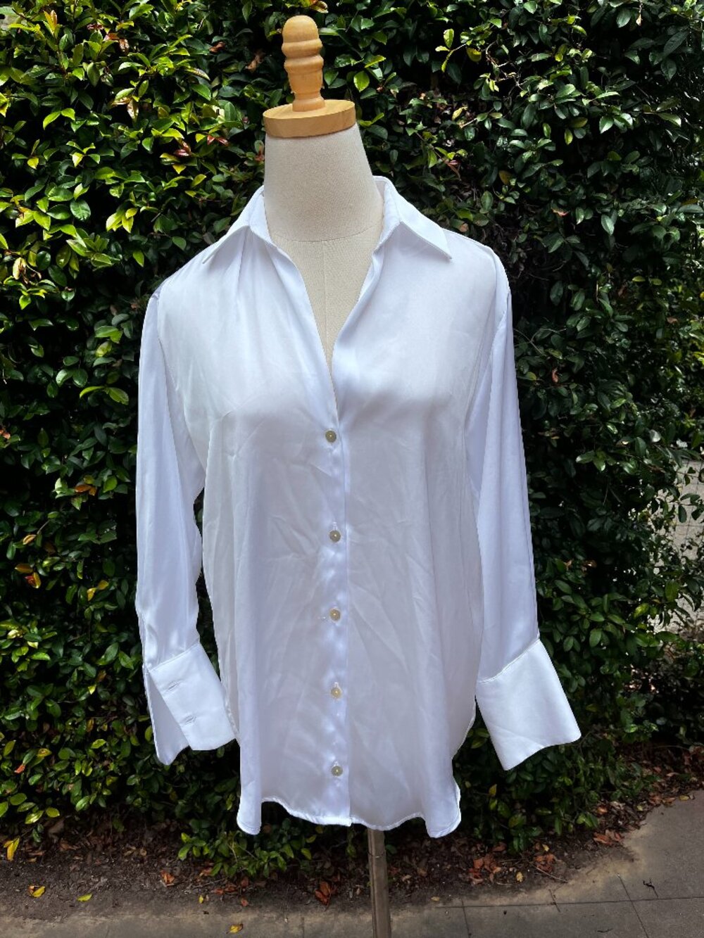 White Long Sleeve ZARA Top - XS  NWT